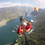 Tandem paragliding in Lombardy